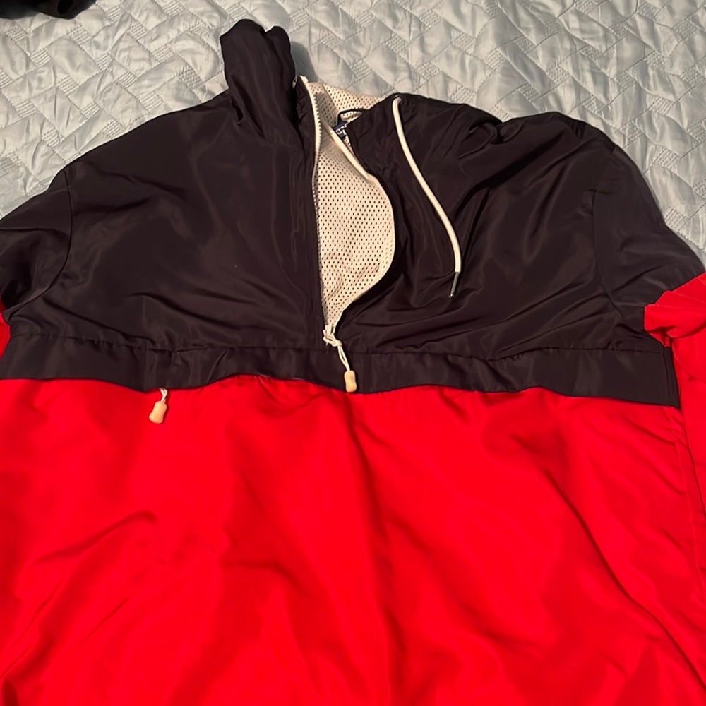 H&M half zip windbreaker